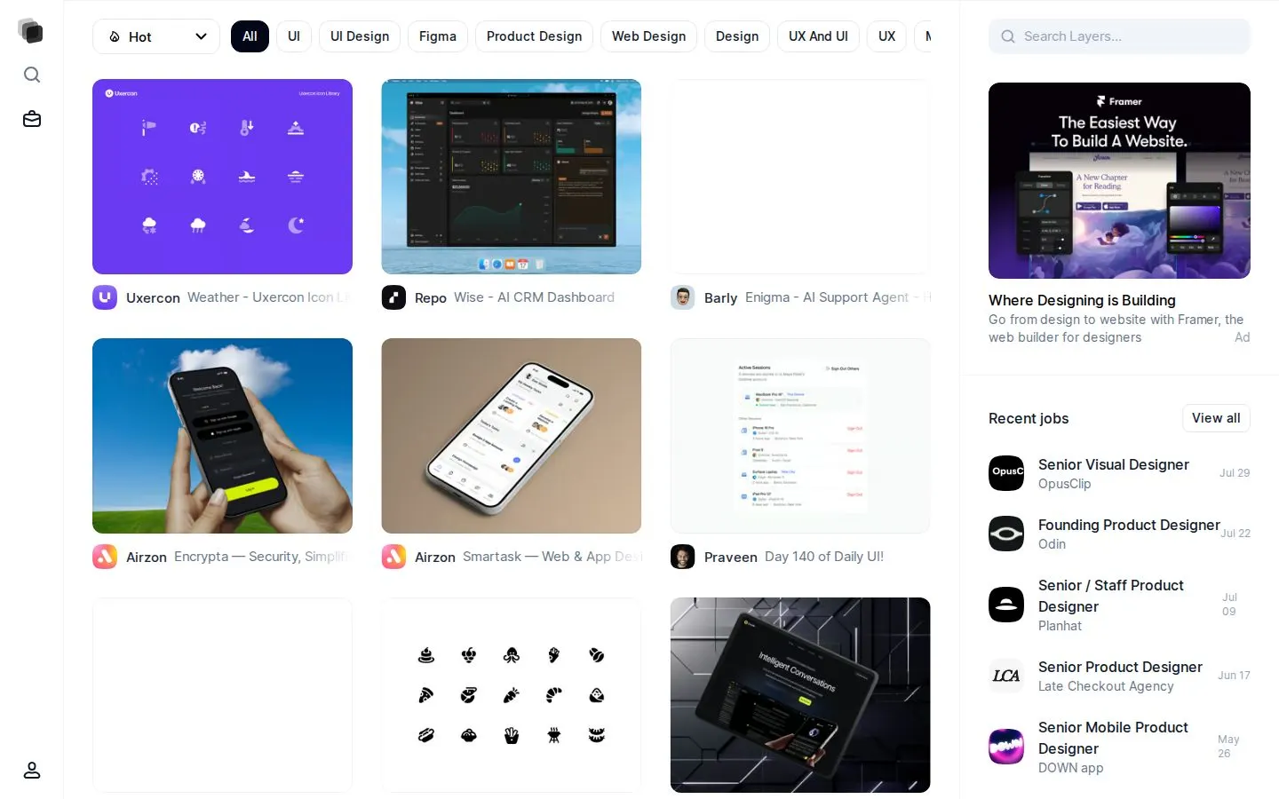 Layers screenshot